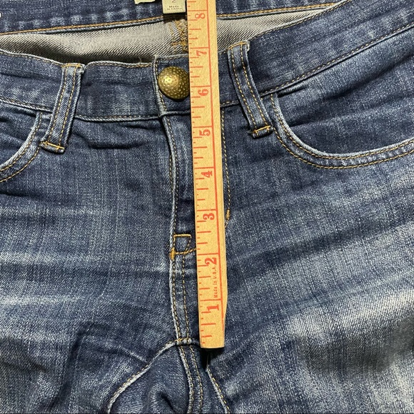 CAbi Skinny Slim Leg Distressed Casual Boho Preppy Jeans Size 2 Streetwear - Picture 5 of 7